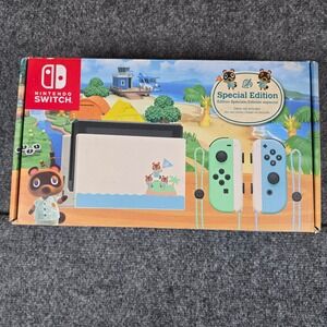 Nintendo Switch EMPTY Special Edition‎ Animal Crossing New Horizons